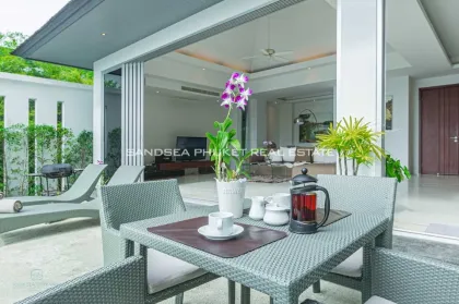 Refined 4-Bedroom Seaview Pool Villa in Layan, Phuket