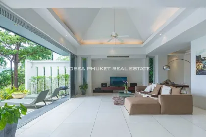 Refined 4-Bedroom Seaview Pool Villa in Layan, Phuket