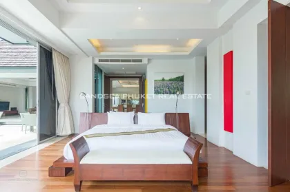 Refined 4-Bedroom Seaview Pool Villa in Layan, Phuket