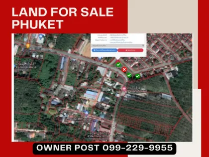 Terrain à vendre dans un emplacement de choix à Thalang, Phuket