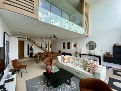 เพนท์เฮาส์ 2 ห้องนอน พร้อมวิวทะเลที่ Indochine Resort, ป่าตอง