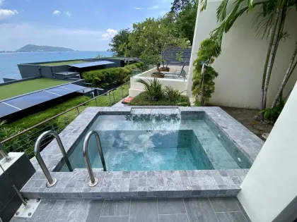 เพนท์เฮาส์ 2 ห้องนอน พร้อมวิวทะเลที่ Indochine Resort, ป่าตอง