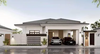 Maison individuelle moderne rénovée de 3 chambres à Thalang