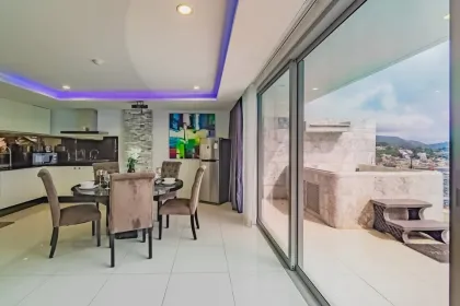 2 Beds 2 Baths Penthouse Apartment at The View Luxury Condominium, Karon