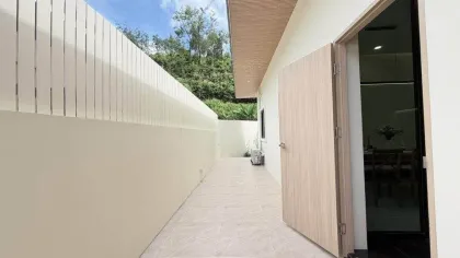 Villa Esquinera de 3 Habitaciones con Vista a la Montaña en Chaofah Garden Home 5