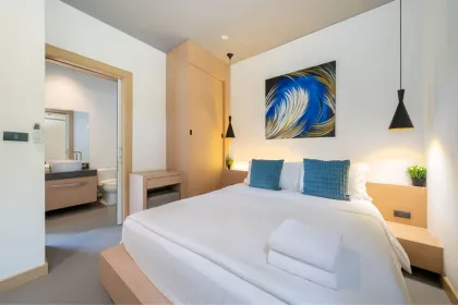 Zweizimmer-Poolvilla in der Nähe des Layan-Strandes