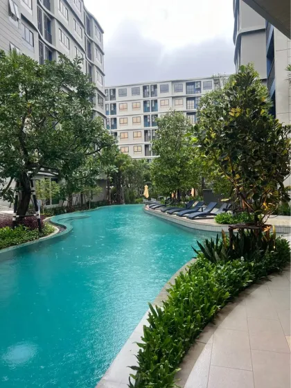 คอนโด 1 ห้องนอน วิวสระน้ำที่ D Condo Reef Kathu ภูเก็ต