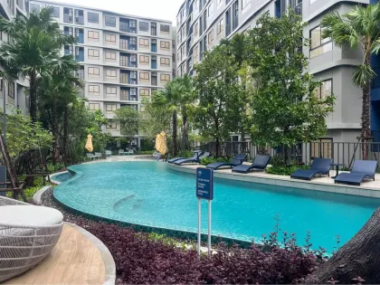 คอนโด 1 ห้องนอน วิวสระน้ำที่ D Condo Reef Kathu ภูเก็ต