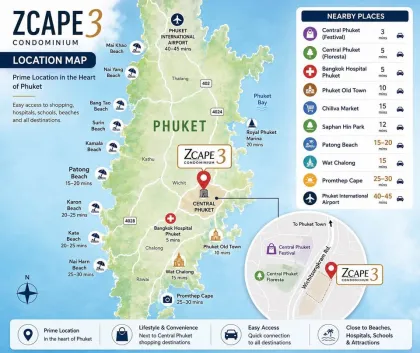 1-Bedroom Apartment for Sale at Zcape 3 Condominium