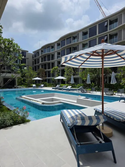 Bellevue Beachfront Studio at Layan