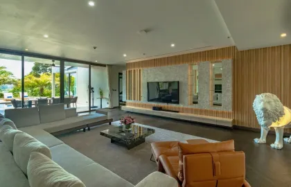 Villa Lion：拉扬海滩豪华六卧私人泳池别墅