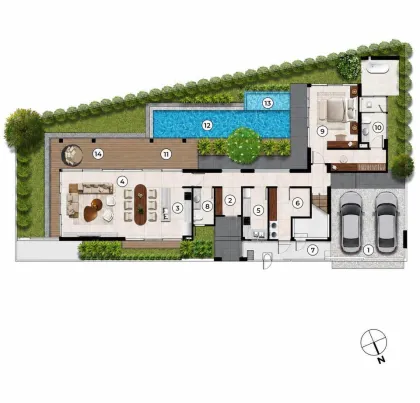 Luxury 3-Bedroom Pool Villa at THE BAYA, Si Sunthon, Phuket
