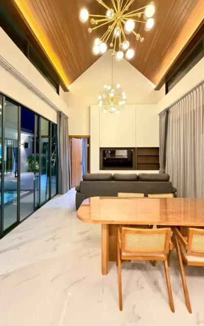 Newly Completed 3 Bedroom Private Pool Villa for Sale or Rent in Chalong