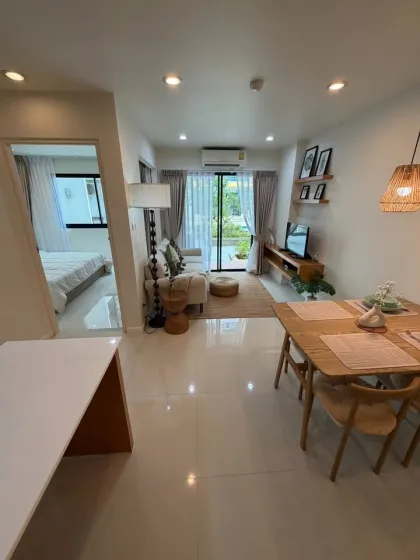 Appartement 1 chambre 1 salle de bain au Ratchaporn Condo, Kamala