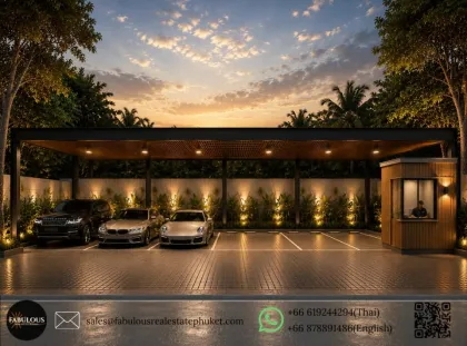 Villa de lujo con piscina de 3 habitaciones en comunidad boutique cerca de la Playa Mai Khao