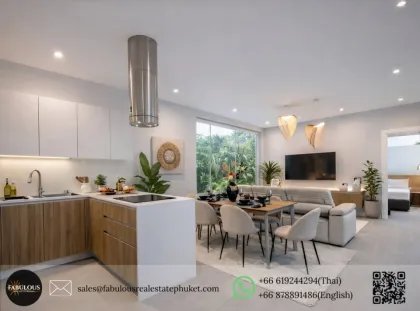 Villa de lujo con piscina de 3 habitaciones en comunidad boutique cerca de la Playa Mai Khao
