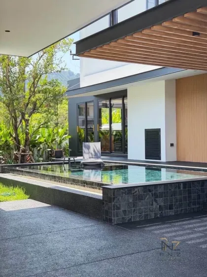 Villa de 3 habitaciones y 3 baños con piscina privada en Ko Kaew
