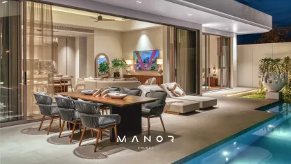 Роскошная вилла с 3 спальнями на продажу в Manor Phuket
