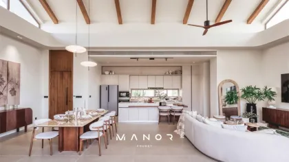 Роскошная вилла с 3 спальнями на продажу в Manor Phuket