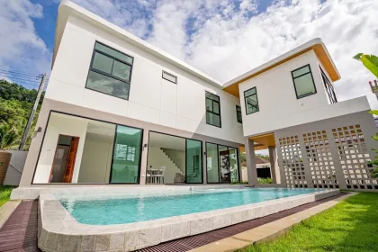 Brand New Modern 3 Bedroom Pool Villa for Sale in Rawai