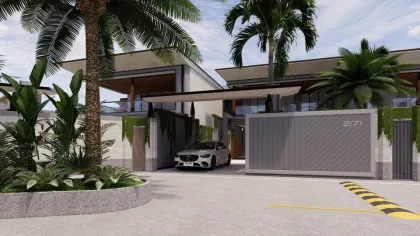 4-Bed, 5-Bath Luxury Villa for Sale in Orbita Villa Town, Rawai