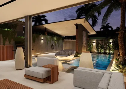 4-Bed, 5-Bath Luxury Villa for Sale in Orbita Villa Town, Rawai