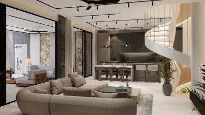 4-Bed, 5-Bath Luxury Villa for Sale in Orbita Villa Town, Rawai