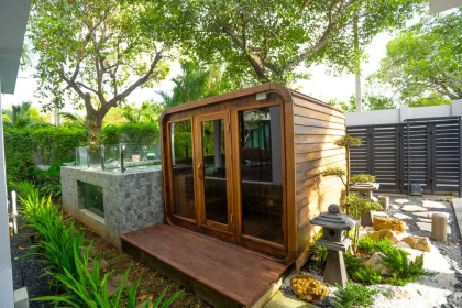 วิลล่าทรอปิคอลหรูในในหาน บ้านบัว