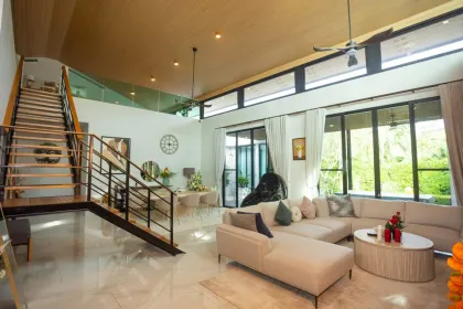 วิลล่าทรอปิคอลหรูในในหาน บ้านบัว