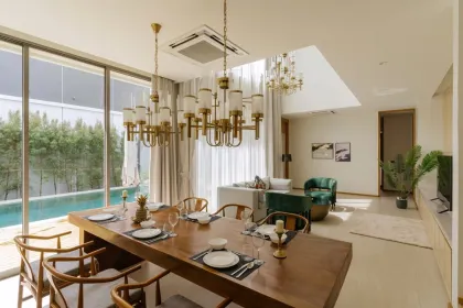 บ้านวิลล่าพูลส่วนตัว The Teak - 3 ห้องนอน 4 ห้องน้ำ