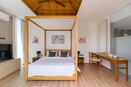 บ้านวิลล่าพูลส่วนตัว The Teak - 3 ห้องนอน 4 ห้องน้ำ