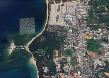 Inversión en terreno con apartamento de 24 habitaciones cerca del aeropuerto de Phuket
