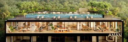 Seltene Penthouse mit Dachpool in Layan Bay