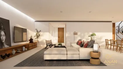 Seltene Penthouse mit Dachpool in Layan Bay