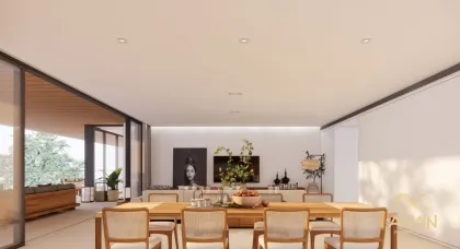 Seltene Penthouse mit Dachpool in Layan Bay