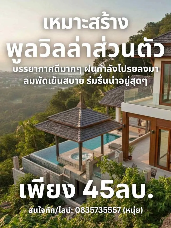ที่ดินวิวทะเลสำหรับพัฒนาวิลล่าในพระใหญ่, กมลา