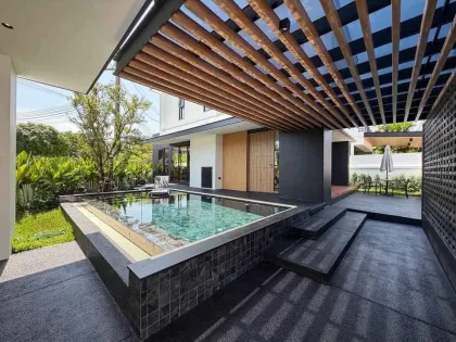 Villa de 3 dormitorios con piscina privada en The Empire, Koh Kaew