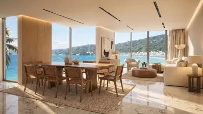 Apartamento 1 Hab 1 Baño con Vista Directa al Mar en Patong