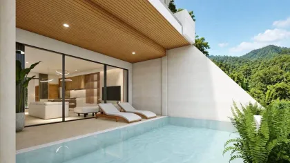 Nouvelle villa 3 chambres avec piscine privée près d'IKEA, Phuket