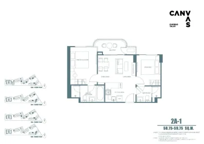 CANVAS Cherngtalay 2 Schlafzimmer 2 Badezimmer Wohnung