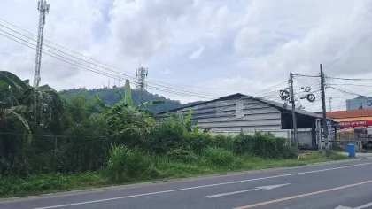 Terreno en Venta 3 Rai 1 Ngan 58 Sq Wah en Trang Road, Phuket Town