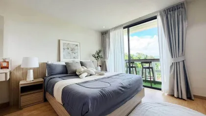 2 Schlafzimmer, 1 Bad - Wohnung mit Blick auf den Golfplatz