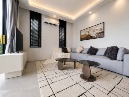 Villa neuve 2 chambres avec piscine privée à Si Sunthon, Cherng Talay