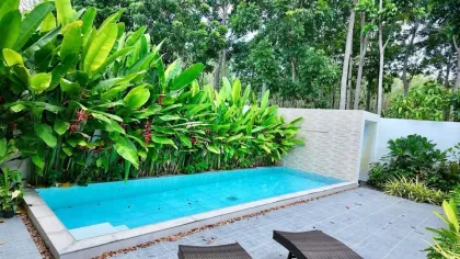 Villa privada con piscina de 2 dormitorios lista para mudarse en Pa Khlok