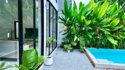 Villa privada con piscina de 2 dormitorios lista para mudarse en Pa Khlok