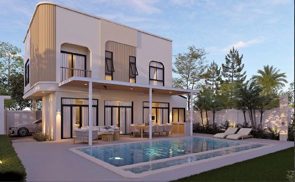 Fully Furnished 3-Bedroom Villa with Private Pool in The Place, Thalang
