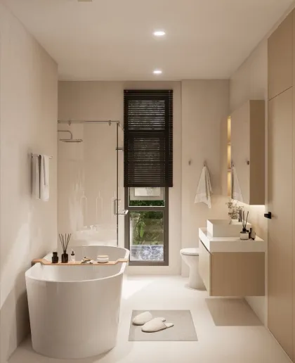 Villa amueblada con 3 dormitorios y piscina privada en The Place, Thalang