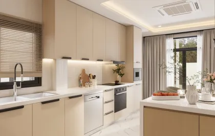 Villa amueblada con 3 dormitorios y piscina privada en The Place, Thalang