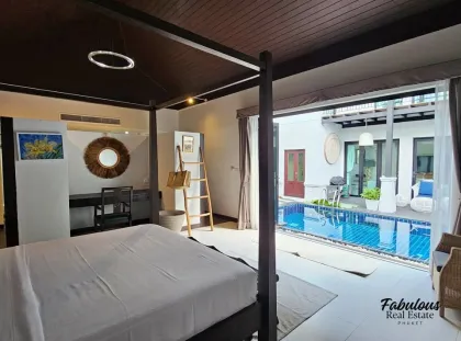 Villa 3 Chambres avec Piscine Privée à Pasak, Cherng Talay, Phuket