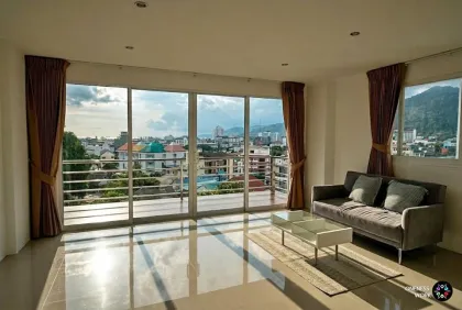 Apartamento de 2 dormitorios con vista al mar y financiamiento 0% interés en Patong
